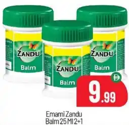 Bigmart Emami Zandu Balm offer