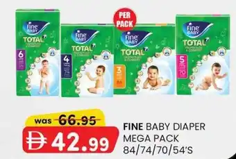KM Trading Fine baby diaper mega pack offer