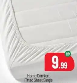 Bigmart Home Comfort Fitted Sheet Single offer