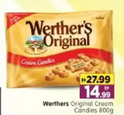 Al Madina Hypermarket Werthers original cream candies offer