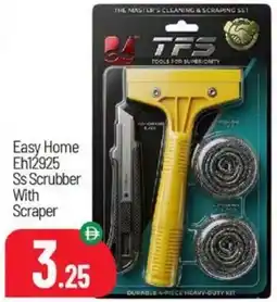 Bigmart Easy Home Eh12925 Ss Scrubber With Scraper offer
