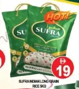 Al Madina Hypermarket Sufra indian long grain rice offer