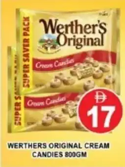 Al Madina Hypermarket Werthers original cream candies offer
