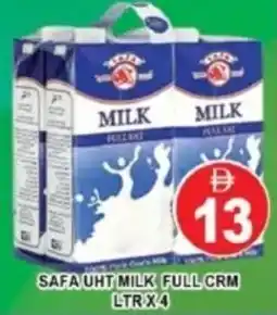 Al Madina Hypermarket Safa uht milk full CRM offer