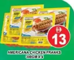 Al Madina Hypermarket Americana chicken franks offer