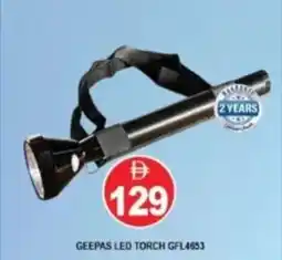 Al Madina Hypermarket Geepas LED torch GFL4653 offer