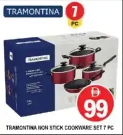 Al Madina Hypermarket Tramontina non stick cookware set offer
