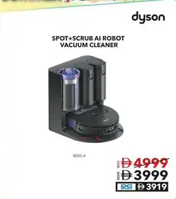 Sharaf DG Spot+scrub ai robot vacuum cleaner RB05-A offer