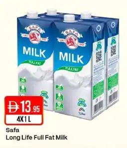 West Zone Supermarket Safa Long Life Full Fat Milk offer