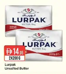 West Zone Supermarket Lurpak Unsalted Butter offer