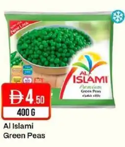 West Zone Supermarket Al Islami Green Peas offer