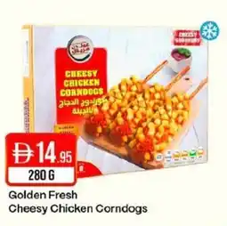 West Zone Supermarket Golden Fresh Cheesy Chicken Corndogs offer