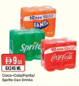 West Zone Supermarket Coca-Cola/Fanta/ Sprite Can Drinks offer
