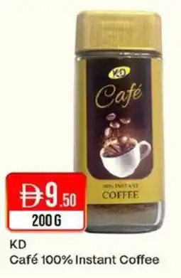 West Zone Supermarket KD Café 100% Instant Coffee offer