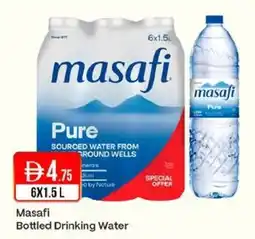 West Zone Supermarket Masafi Bottled Drinking Water offer