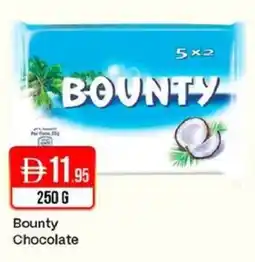 West Zone Supermarket Bounty Chocolate offer