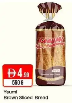 West Zone Supermarket Yaumi Brown Sliced Bread offer