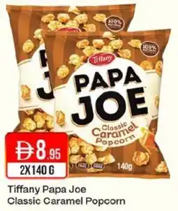 West Zone Supermarket Tiffany Papa Joe Classic Caramel Popcorn offer
