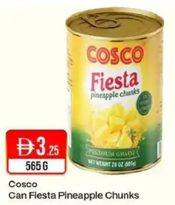West Zone Supermarket Cosco Can Fiesta Pineapple Chunks offer