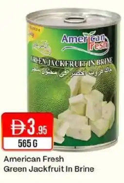 West Zone Supermarket American Fresh Green Jackfruit In Brine offer