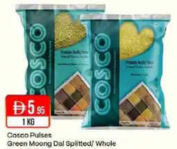 West Zone Supermarket Cosco Pulses Green Moong Dal Splitted/ Whole offer
