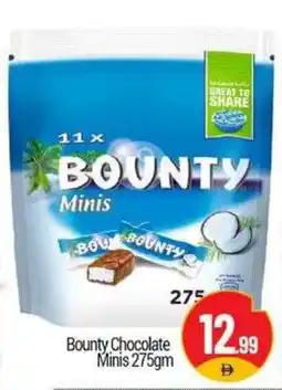 Bigmart Bounty Chocolate Minis offer
