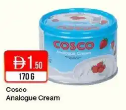 West Zone Supermarket Cosco Analogue Cream offer