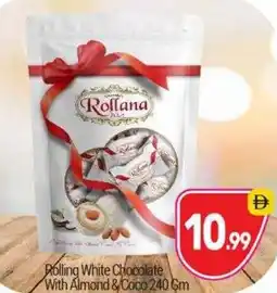 Bigmart Rolling White Chocolate With Almond & Coco offer