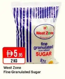 West Zone Supermarket West Zone Fine Granulated Sugar offer