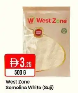 West Zone Supermarket West Zone Semolina White (Suji) offer