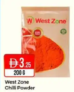 West Zone Supermarket West Zone Chilli Powder offer