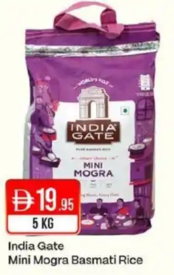 West Zone Supermarket India Gate Mini Mogra Basmati Rice offer