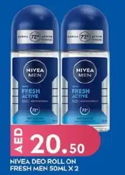 West Zone Supermarket Nivea deo roll on fresh men offer