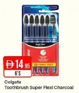 West Zone Supermarket Colgate Toothbrush Super Flexi Charcoal offer
