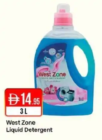 West Zone Supermarket West Zone Liquid Detergent offer
