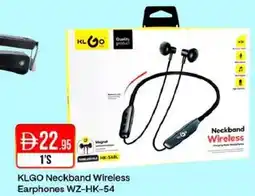 West Zone Supermarket Klgo neckband wireless earphones wz-hk-54 offer