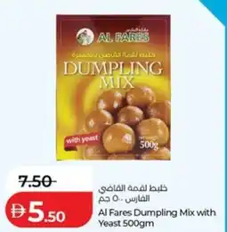 Lulu Hypermarket Al fares dumpling mix with yeast offer