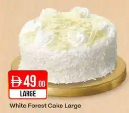 West Zone Supermarket White Forest Cake Large offer