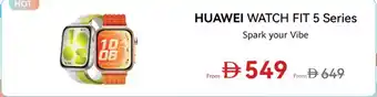 Lulu Hypermarket Huawei watch fit 5 series offer