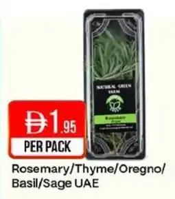 West Zone Supermarket Rosemary/Thyme/Oregno/ Basil/Sage UAE offer
