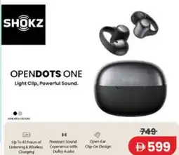 Lulu Hypermarket Opendots one light clip, powerful sound. offer
