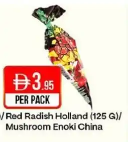 West Zone Supermarket Red Radish Holland/ Mushroom Enoki China offer