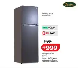 Lulu Hypermarket Terim refrigerator terr400ss 280l offer