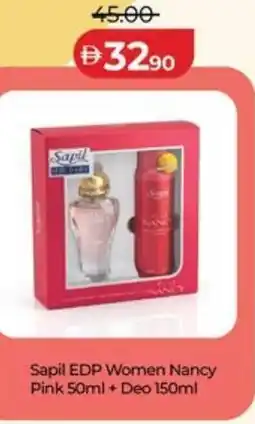Lulu Hypermarket Sapil edp women nancy pink +deo offer