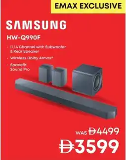 Emax Samsung hw-q990f offer