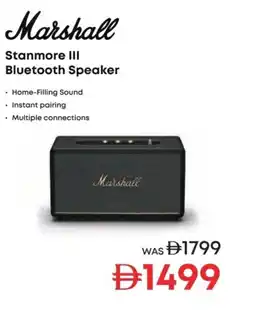 Emax Marshall stanmore iii bluetooth speaker offer