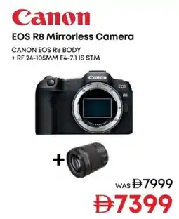 Emax Canon eos r8 mirrorless camera offer