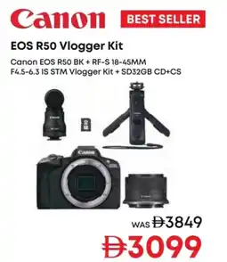 Emax Canon eos r50 vlogger kit offer