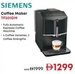 Emax Coffee maker tf301g19 offer