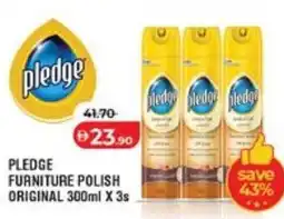 Lulu Hypermarket Pledge furniture polish offer